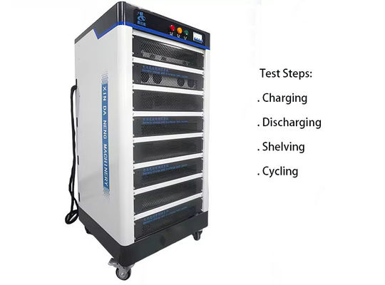 Erweiterter Batteriezyklus-Tester mit Kanal-Parallelverbindung für 18650 Batterien
